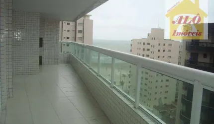 Apartamento com 3 dormitórios à venda, 139 m² por R$ 1.100.000,00 - Vila Guilhermina - Praia Grande/SP
