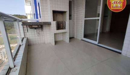 Apartamento com 2 quartos à venda, 87 m² por R$ 590.000 - Canto do Forte - Praia Grande/SP