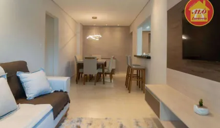 Apartamento com 3 quartos à venda, 119 m² por R$ 950.000 - Canto do Forte - Praia Grande/SP