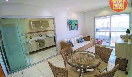 Apartamento à venda, 78 m² por R$ 650.000,00 - Vila Guilhermina - Praia Grande/SP
