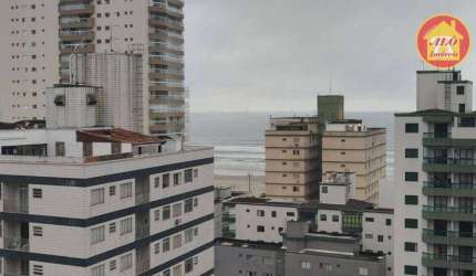 Apartamento com 2 dormitórios à venda, 90 m² por R$ 690.000,00 - Aviação - Praia Grande/SP