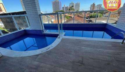 Apartamento com 2 quartos à venda, 71 m² por R$ 469.000 - Maracanã - Praia Grande/SP