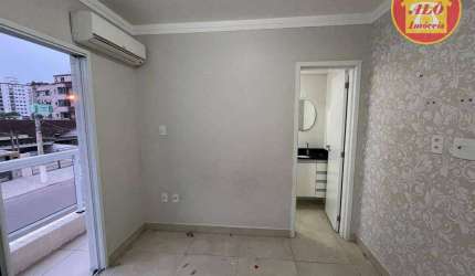 Apartamento com 2  quartos à venda, 78 m² por R$ 486.000 - Vila Guilhermina - Praia Grande/SP