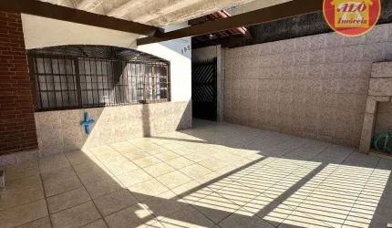 Casa com 3 dormitórios à venda, 90 m² por R$ 535.000 - Vila Tupi - Praia Grande/SP