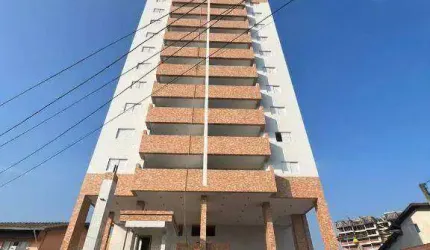 Apartamento com 2 quartos à venda, 75 m² por R$ 430.000 - Vila Guilhermina - Praia Grande/SP