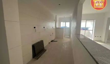 Apartamento com 2 quartos à venda, 75 m² por R$ 430.000 - Vila Guilhermina - Praia Grande/SP