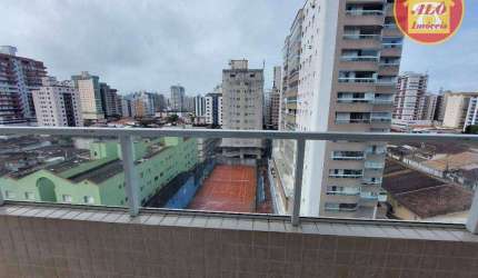 Apartamento com 2 quartos à venda, 71 m² por R$ 507.370 - Vila Guilhermina - Praia Grande/SP