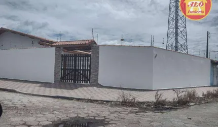 Casa com 3 quartos à venda, 126 m² por R$ 420.000 - Jussara - Mongaguá/SP