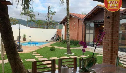 Casa com 3 dormitórios à venda por R$ 1.200.000,00 - Balneário Flórida - Praia Grande/SP