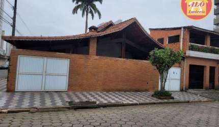 Casa com 3 quartos à venda por R$ 600.000 - Aviação - Praia Grande/SP