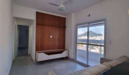Apartamento com 1 quarto à venda, 54 m² por R$ 385.000 - Vila Guilhermina - Praia Grande/SP