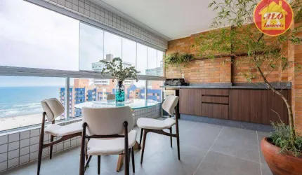 Apartamento com 3 quartos à venda, 126 m² por R$ 1.650.000 - Aviação - Praia Grande/SP