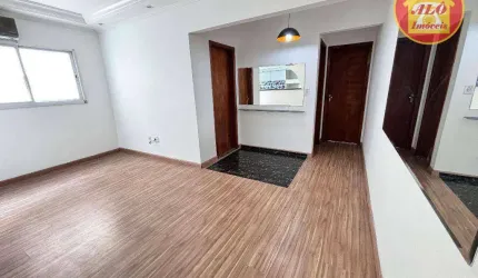 Apartamento com 2 dormitórios à venda, 60 m² por R$ 365.000,00 - Vila Guilhermina - Praia Grande/SP