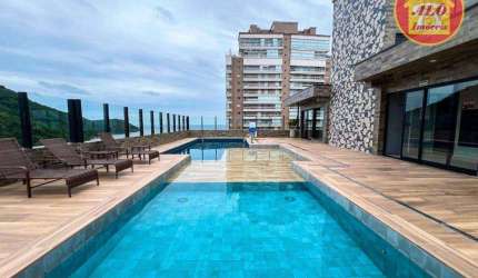 Apartamento lindo com 3 quartos à venda, 118 m² por R$ 1.755.000 - Canto do Forte - Praia Grande/SP