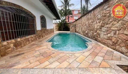 Casa com 2 quartos à venda por R$ 750.000 - Vila Caiçara - Praia Grande/SP