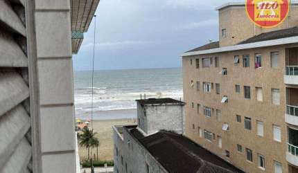 Apartamento com 1 quarto à venda, 60 m² por R$ 310.000 - Canto do Forte - Praia Grande/SP