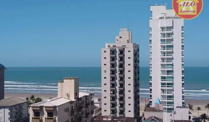 Apartamento com 2 quartos à venda, 107 m² por R$ 430.000 - Vila Guilhermina - Praia Grande/SP