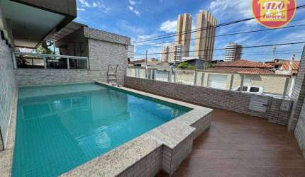 Apartamento com 1 quarto à venda, 43 m² por R$ 315.000 - Mirim - Praia Grande/SP