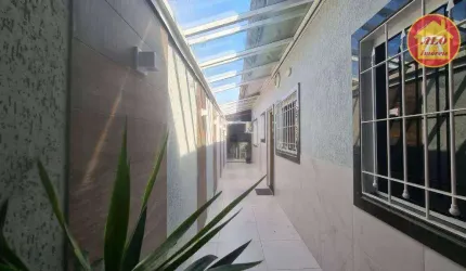 Casa com 2 quartos à venda, 115 m² por R$ 590.000 - Maracanã - Praia Grande/SP