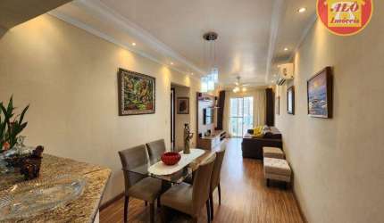 Apartamento à venda, 85 m² por R$ 500.000,00 - Vila Guilhermina - Praia Grande/SP
