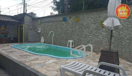 Sobrado com 5 quartos à venda, 210 m² por R$ 880.000 - Aviação - Praia Grande/SP