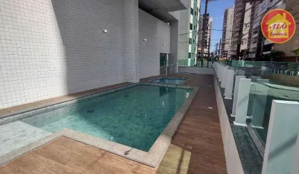 Apartamento com 2 quartos à venda, 70 m² por R$ 499.000 - Aviação - Praia Grande/SP