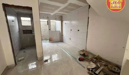 Sobrado com 3 quartos à venda, 65 m² por R$ 472.000 - Vila Guilhermina - Praia Grande/SP
