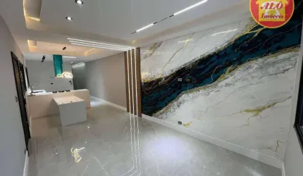 Casa com 2 quartos à venda, 175 m² por R$ 970.000 - Aviação - Praia Grande/SP