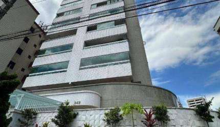 Apartamento com 1 quarto  à venda, 43 m² por R$ 326.000 - Mirim - Praia Grande/SP