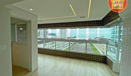 Apartamento com 3 quartos à venda, 117 m² por R$ 1.070.000 - Boqueirão - Praia Grande/SP