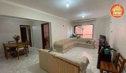 Apartamento com 2 quartos à venda, 100 m² por R$ 550.000 - Canto do Forte - Praia Grande/SP