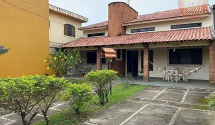 Casa com 4 quartos à venda, 180 m² por R$ 630.000 - Mirim - Praia Grande/SP