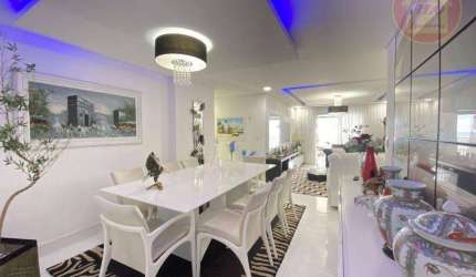 Apartamento com 3 quartos à venda, 110 m² por R$ 2.300.000 - Aviação - Praia Grande/SP