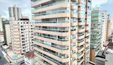 Apartamento com 1 quarto à venda, 49 m² por R$ 365.000 - Tupi - Praia Grande/SP