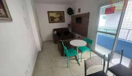 Apartamento com 1 quarto à venda, 45 m² por R$ 305.000 - Aviação - Praia Grande/SP