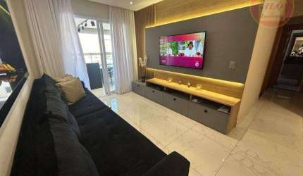 Apartamento com 3 quartos à venda, 124 m² por R$  - Canto do Forte - Praia Grande/SP
