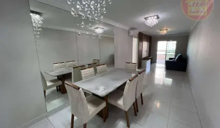 Apartamento com 3 quartos à venda, 122 m² por R$ 985.000 - Boqueirão - Praia Grande/SP