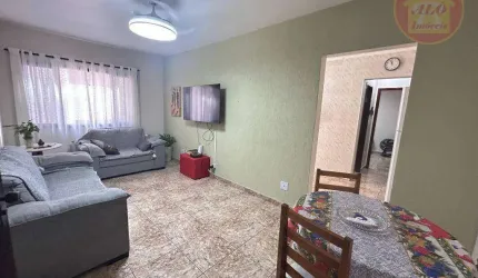 Apartamento com 1 quarto à venda, 55 m² por R$ 255.000 - Vila Guilhermina - Praia Grande/SP