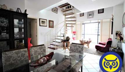 Cobertura duplex, 3 quartos(suíte), 2 vagas, terraço - próximo Beira Mar - Centro/Fpolis-SC