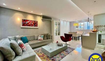 Apartamento 3 Dormitorios ( sendo 1 Suite + 2 demi-suites) 3 vagas e hobby box - Centro Florianopolis