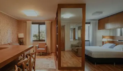 Apartamento para venda, 01 dormitório, 02 vagas de Garagem - Vila Suíça, Gramado/ RS