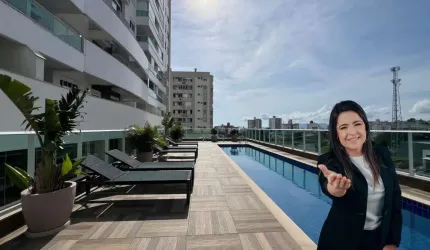 Apartamento com 3 quartos à venda na Rua Eugênio Portela, 709, Barreiros, São José, 93 m2 por R$ 950.000