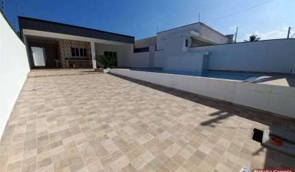 Casa para Venda em Itanhaém, Jamaica, 3 dormitórios, 1 suíte, 2 banheiros, 3 vagas