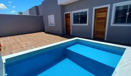 CASA COM PISCINA EM ITANHAEM LITORAL SP