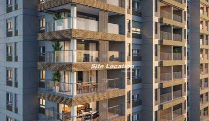 108060 Apartamento com 1 dormitório à venda, 32 m² por R$ 506.500 - Brooklin - São Paulo/SP