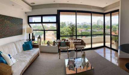 100064 Vista para Hípica Apartamento com 3 dormitórios à venda, 138 m² por R$ 1.950.000 - Brooklin
