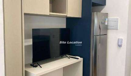 113726 Studio mobiliado 1 dormitório para alugar, 23 m² por R$ 4.270/mês - Pinheiros - São Paulo/SP