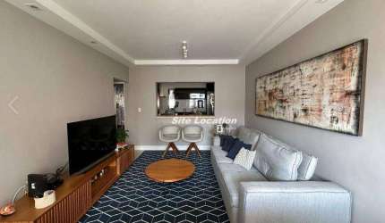 113814 Apartamento com 3 dormitórios à venda, 114 m² por R$ 1.600.000 - Moema - São Paulo/SP