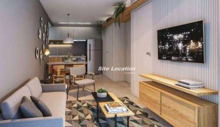 115689 Apartamento com 1 dormitório à venda, 24 m² por R$ 350.000 - Brooklin - São Paulo/SP