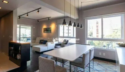 117752 Apartamento com 1 dormitório à venda, 88 m² por R$ 1.848.000 - Paraíso - São Paulo/SP